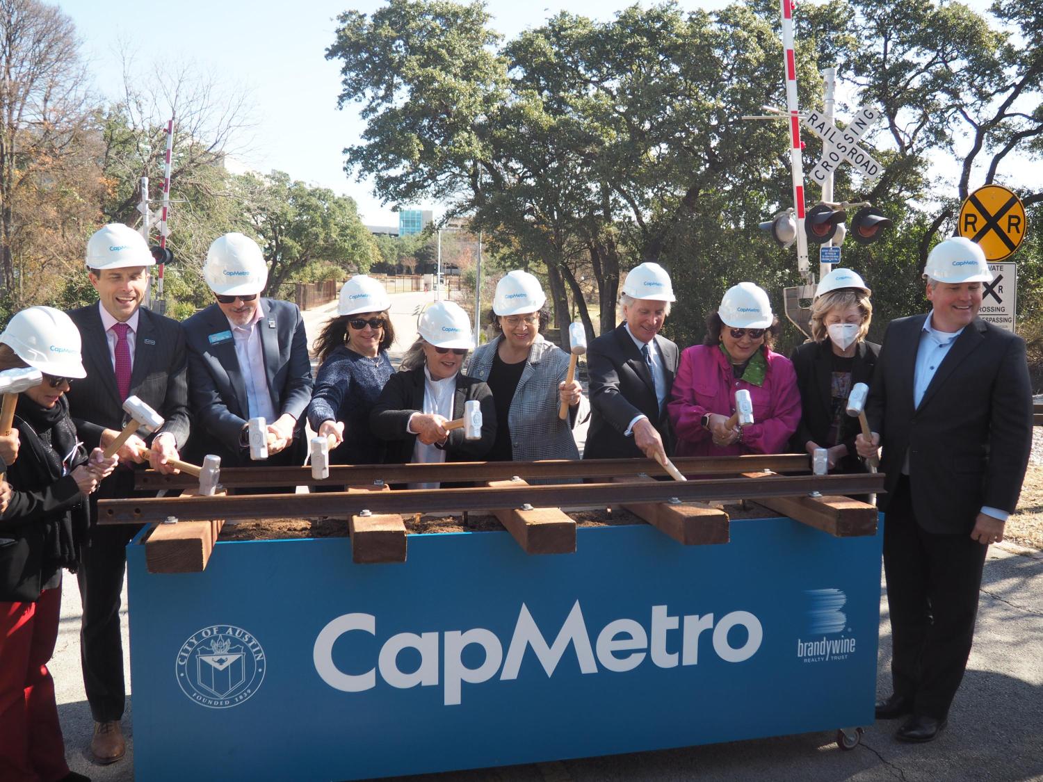 Dirt moved for Capital Metro's new rail station in North Austin